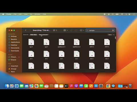 How to Search for Files and Folders on a MacBook / Mac / MacOS