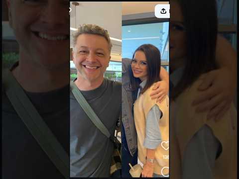 SANDY E LUCAS LIMA JUNTINHOS EM EVENTO SEM PEDRO ANDRADE