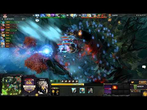 HyperX D2L Western Challenge Playoffs - Evil Geniuses vs Fnatic (Game 1)