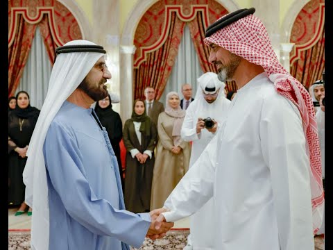 His Highness Sheikh Mohammed bin Rashid Al Maktoum-News-Mohammed bin Rashid meets with Crown Prince of Ajman