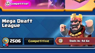Top 50 Ranked Mega Draft Push! - Clash Royale - Deck Guide by Boss
