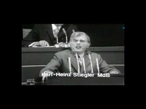 Karl Heinz Stiegler MdB  Rede