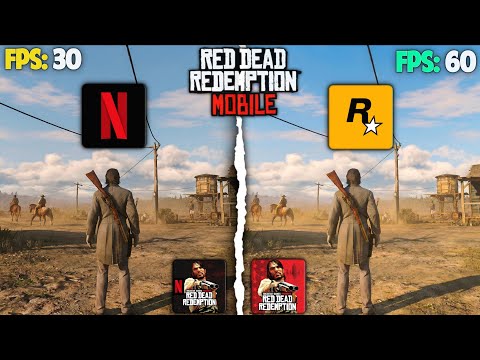 Red Dead Redemption Mobile: Rockstar Edition vs Netflix! | 60FPS Fidelity Mode Test