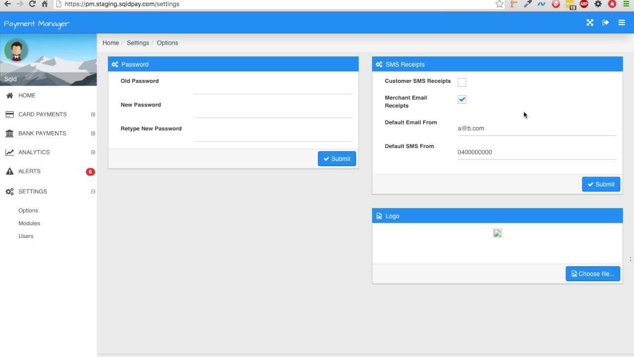 Payment Manager Getting Started