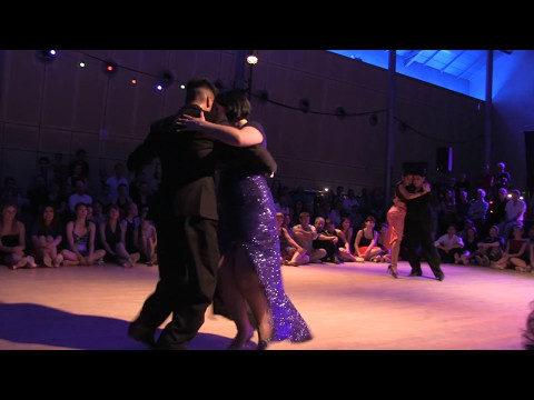 Ariadna, Fernando , Roxana et Sebastian sur le tango Canaro en Paris