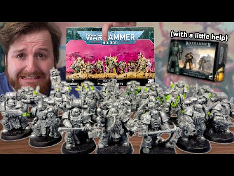 There's WAY more than 7 Plague Marines in this box.