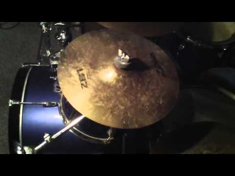 used 10" Zildjian ZBT splash cymbal sound demo test review