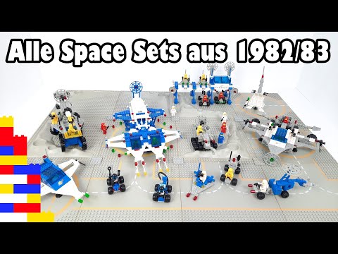 LEGO® Space - ALL Classic Space Sets from 1982/83 [Theme]