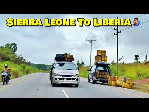 SIERRA LEONE 🇸🇱 To LIBERIA🇱🇷 (BO WATERSIDE) - Roadtrip 2023 - Explore With Triple-A