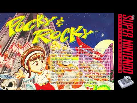 Pocky & Rocky Soundtrack (SNES OST, 24 Tracks)