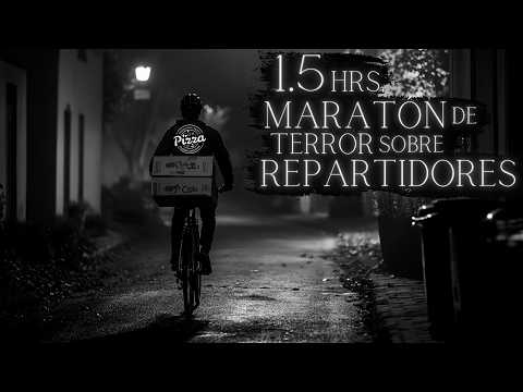 MARATÓN 12 HISTORIAS de TERROR de REPARTIDORES de COMIDA (Recopilación Vol. 7-9)