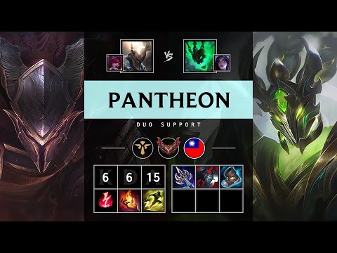 Pantheon Support vs Thresh - TW Grandmaster Patch 25.16