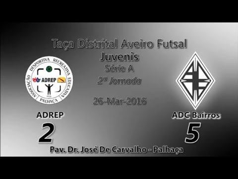 Resumo | Golos | ADREP VS ADC Bairros | Juvenis | RESULTADO: 2-5