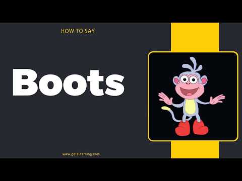 How to Say Boots(Monkey) in American English