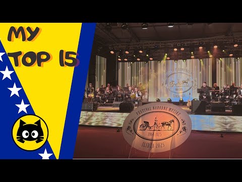 🇧🇦 Festival narodne muzike Ilidža 2025 · MY TOP 15 · Eurogatito