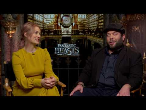 FANTASTIC BEASTS: Backstage with Dan Fogler & Alison Sudol