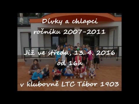 LTC Tábor 1903 - Nábor do tenisové školičky 2016