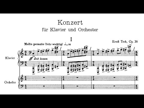 Ernst Toch – Piano Concerto No.1