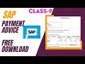 SAP Payment Advice Download