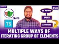 Playwright TypeScript 58 Multiple Ways Of Iterating Group Of Matching Elements In Playwright