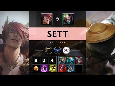 Sett Top vs Singed - KR Diamond Patch 25.05