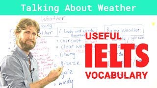 IELTS Speaking Vocabulary - Talking about the weather