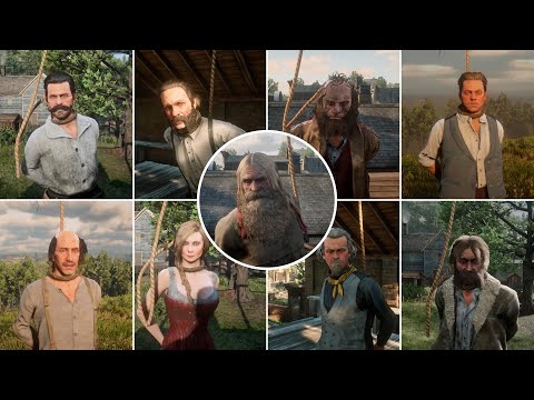 Saving all the criminals from hanging in RDR2