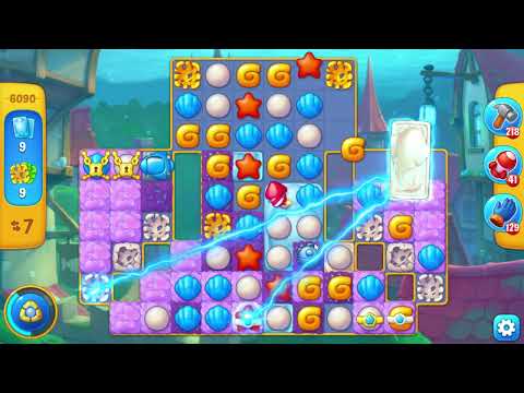 Fishdom 6090 Hard Level - 13 moves - NO BooSTERS