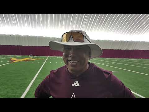DevilsDigest TV: ASU wide receivers' coach Hines Ward's post-practice comments