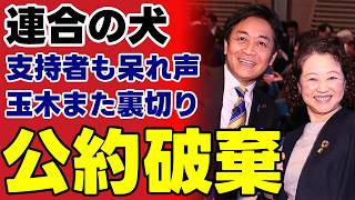 【詐欺的】消費税5%公約をあっさり破棄した玉木代表の正体…期待を裏切られた支持者たちの怒りと政治家への不信感が止まらない理由【国民民主党の裏切り・政治考察・解説・国民の声】