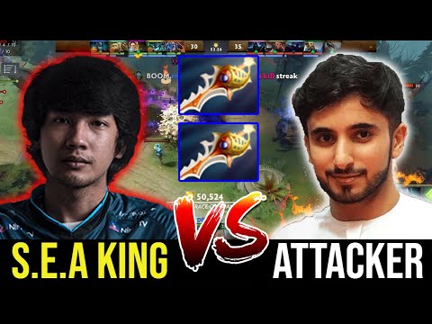 inYourdreaM Vs !Attacker Kunkka. Clash Of The SEA Titans.