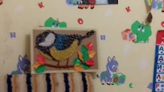 К нам прилетела синичка