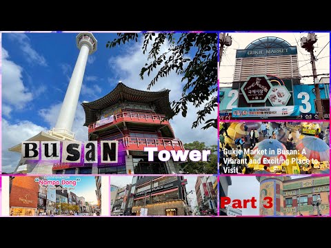 TORRE DE BUSAN | TORRE DIMOND | MERCADO DE GUKJE | RUA DE MODA NAMPO-DONG | Gwangbokdong | COREIA | Parte 3