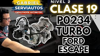 CLASE 19 Resolviendo el Misterio del Código P0234 Ford Escape 2015 y su Problema en el Turbo