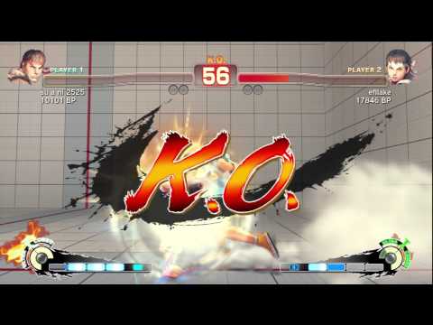 SSF4: sunani (Ryu) VS Uryo (Sakura)