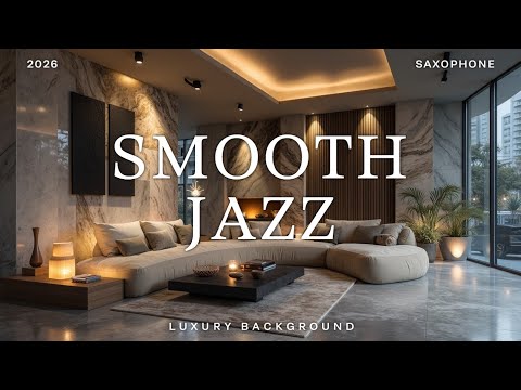 Smooth Saxophone Jazz for Luxury Cafe Vibes ~ Cozy Instrumental Background