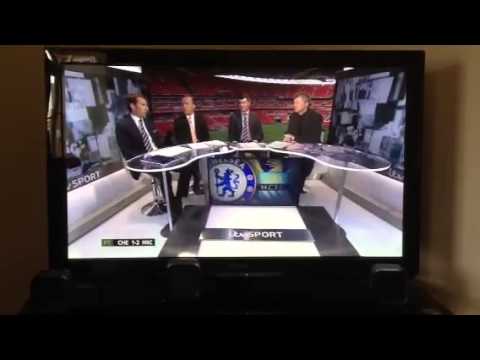 Sergio Aguero horror tackle FA Cup semi final