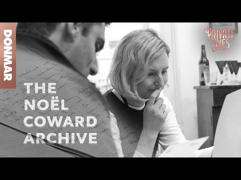 PRIVATE LIVES Noël Coward Archive Visit | Donmar Warehouse