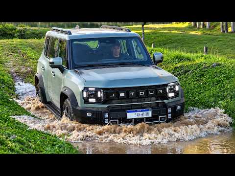 New 2026 Jetour T2 XWD PHEV Chinese SUV Off Road Drive