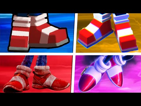 SuperSonicWoody - Sonic The Hedgehog Movie Choose Your Favourite Shoes DARK SONIC VS MINECRAFT SONIC EXE