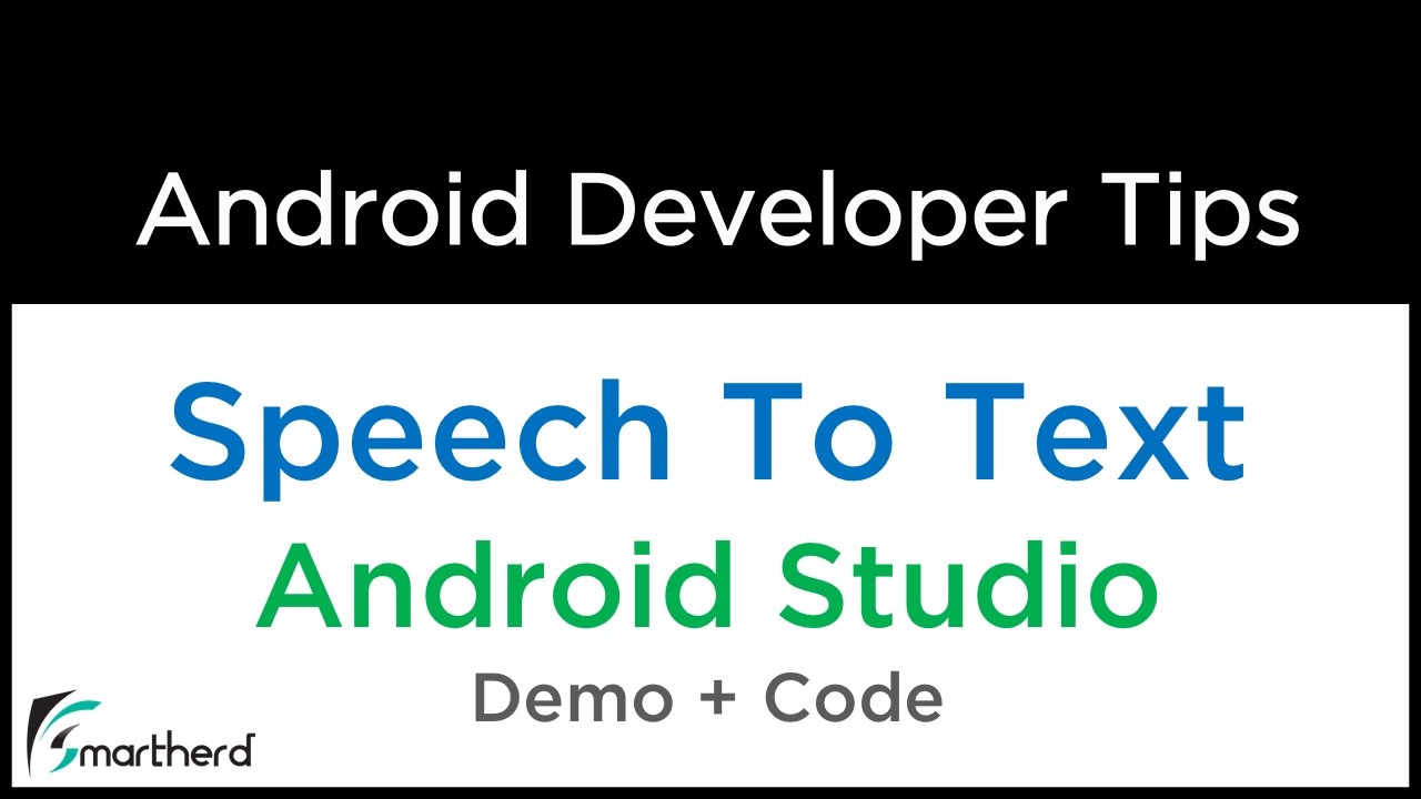 Android Tutorial: Convert Speech To Text | Speech Recognition
