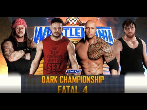 WWE 2K18 Fatal 4-Way