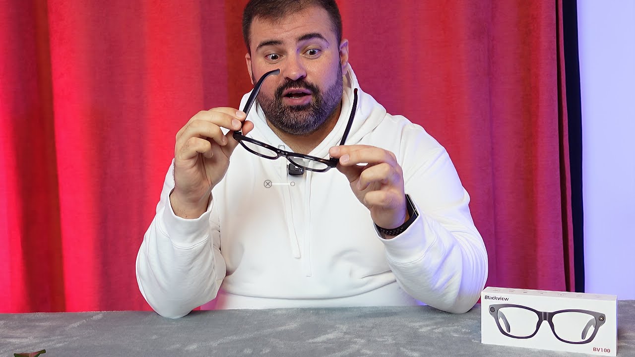 Нескучные смарт очки Blackview BV100 AI с ИИ помощником который распознает все и пер?