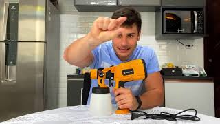 PISTOLA DE PINTURA ELETRICA DEKO - REVIEW