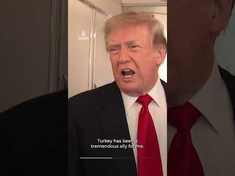 Trump on Erdogan, Netanyahu and selling fighter jets to Turkiye | AJ #shorts