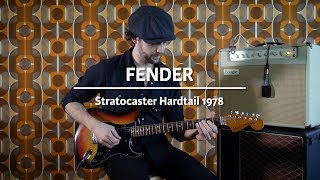 Video thumbnail for Fender Stratocaster 1978 Sunburst Hardtail played by Alex Labrie | Demo @ TFOA by TFOA Demos