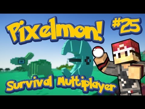 Pixelmon Survival Multiplayer Episode 25 -  Group Boss Hunt! w/xRpMx13 & LittleLizard