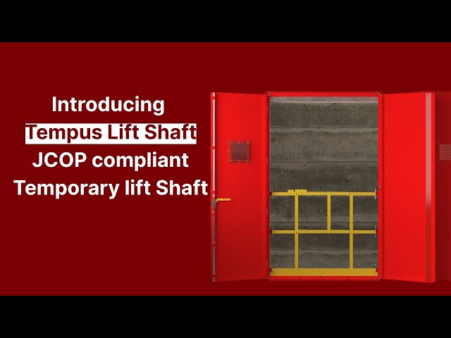 Thumbnail of video for: Fully Compliant Temporary Lift Shaft Protection