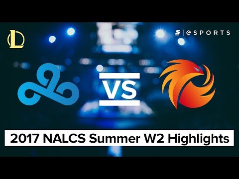 HIGHLIGHTS: Cloud9 vs Phoenix1 (2017 NA LCS Summer)