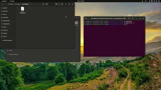 How to open any path on Ubuntu terminal using file manager (GUI).